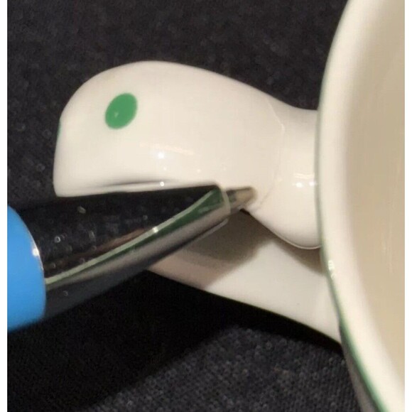 Set Of 3 Spode Christmas Tree 8 oz Tea Cup Saucer Coffee Mugs Vintage Red Green - Picture 12 of 15